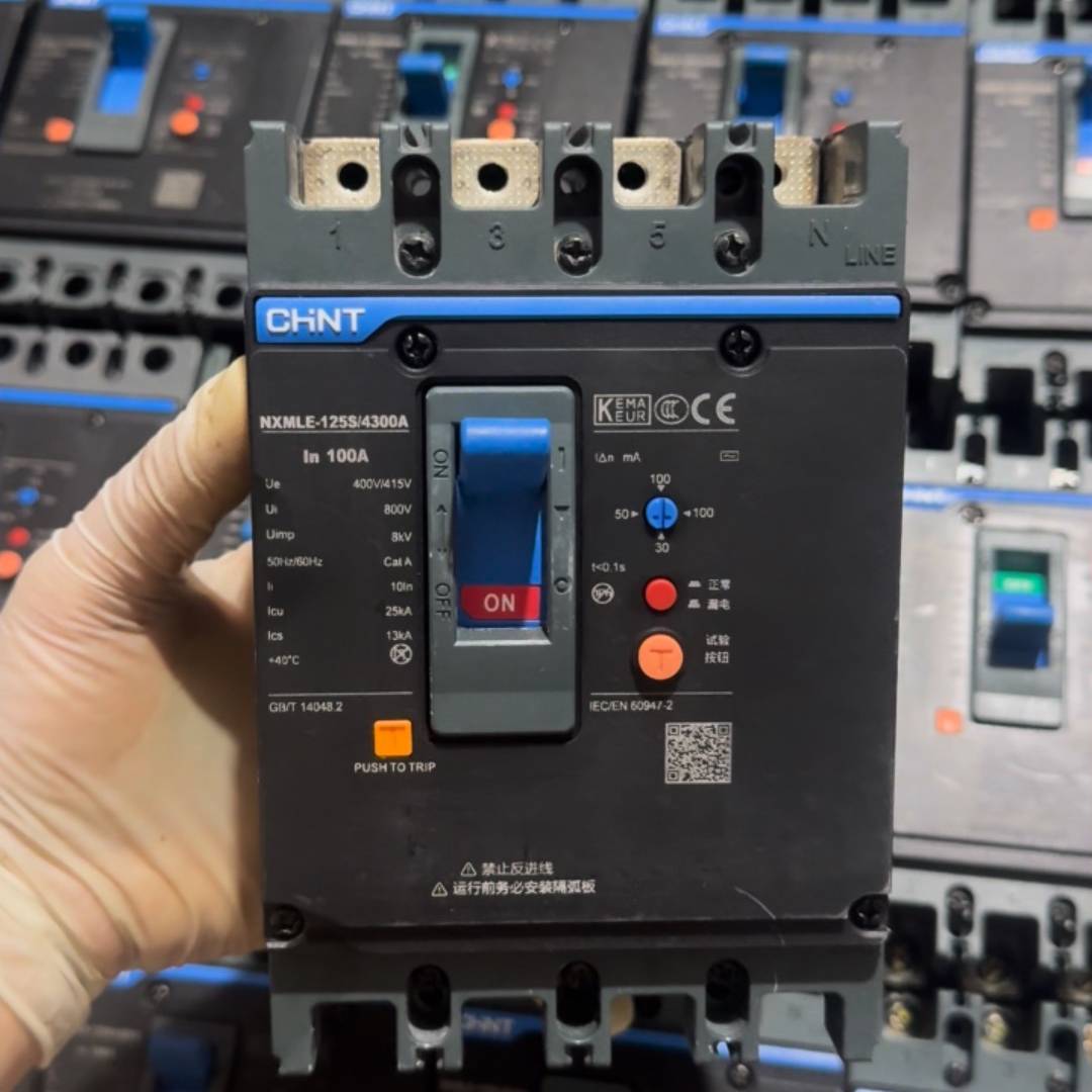 正泰NXMLE-125S/4300A漏电断议价 也可为维修!!