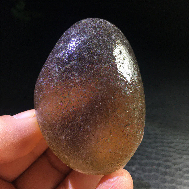 天然白水晶原石雕刻毛料摆件把玩