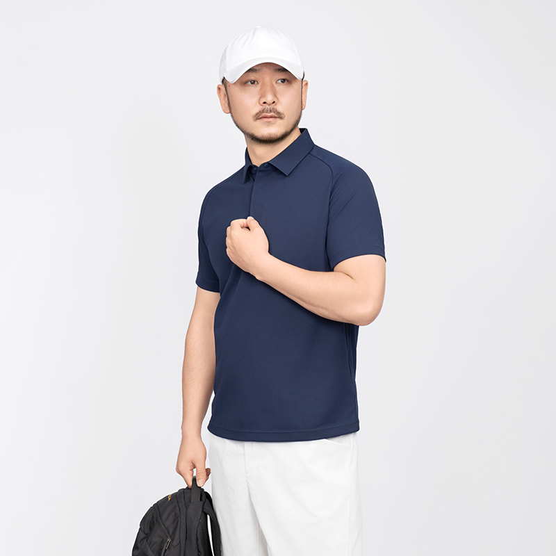 polo衫男夏季新款男士吸排速干翻领暗扣休闲短袖polo衫 GT61