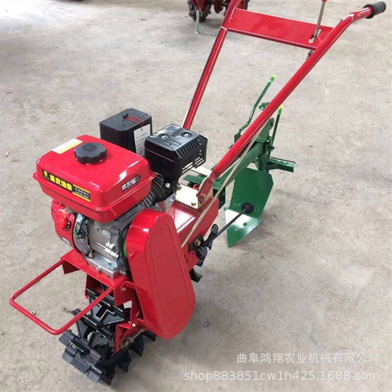 汽油小型农用耕地犁田机 实用型小铁牛履带式微耕机 果园开沟机