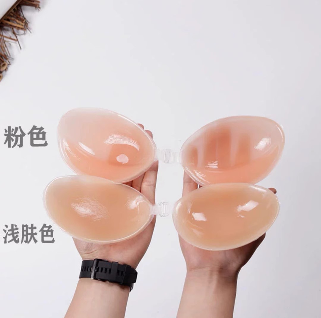 胸贴新款显大硅胶乳贴聚拢加厚上托透明文胸隐形外贸型胸贴高级版
