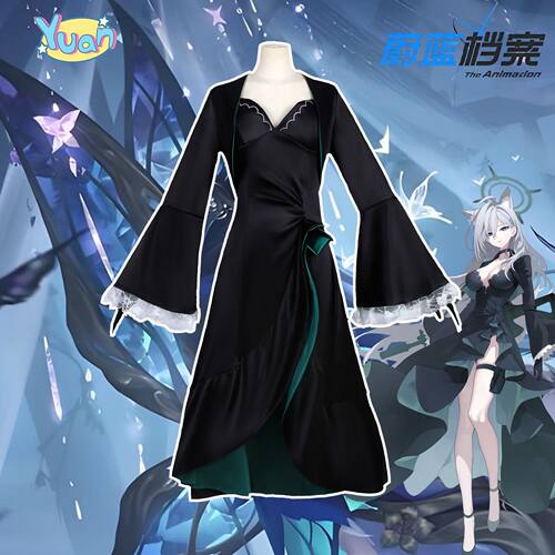 碧蓝档案cos服黑化砂狼白子cos服装二次元动漫服cosplay服装女装