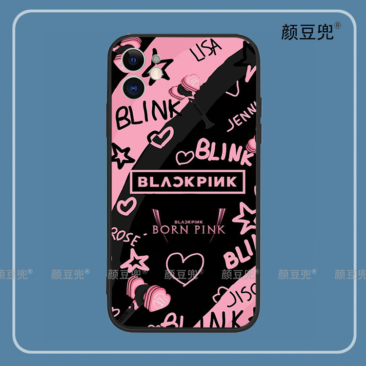 Jennie朴彩英lisa粉墨适用iphone15 promax华为mate60pro红米K70硅胶苹果13vivoX70一加10pro小米14iqoo11pro