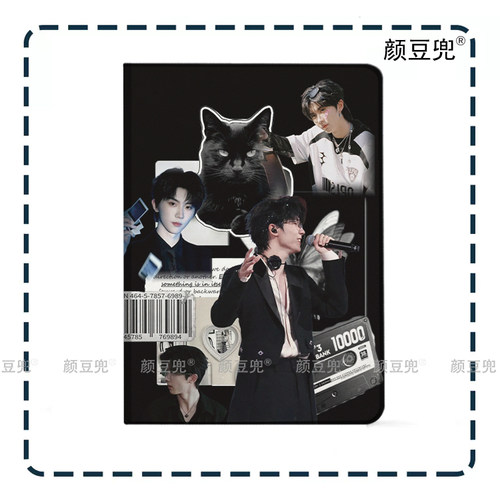 马嘉祺 时代少年团同款ipad10.2适用air4/5第十11代三折书本保护壳matepad pro11笔槽mini5 6小米5 67红米SE