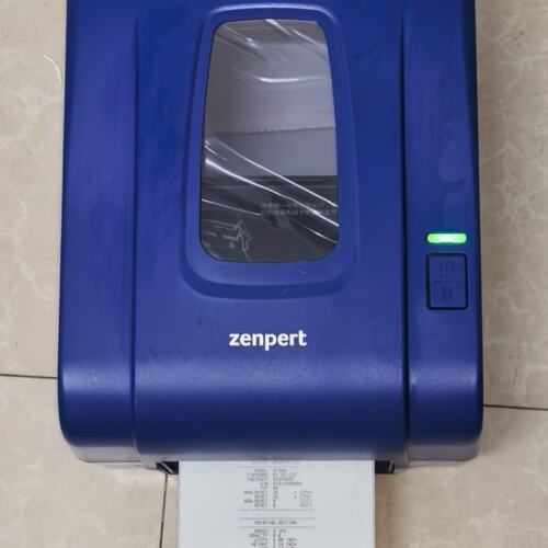 议价zenpert 4T300条码标签机，蓝色款，USB接口