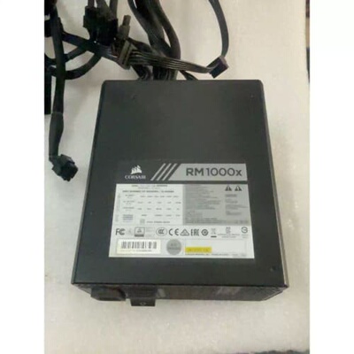 议价 海盗船RM1000X 1000w金牌全模組电源，