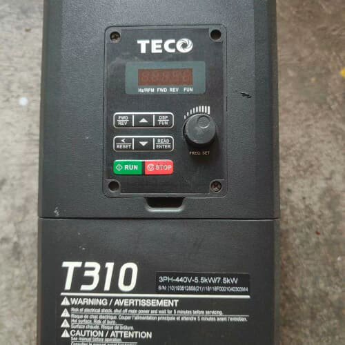 议价东元T310变频器5.5KW T310-4008- 3