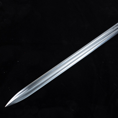 金属制刀剑高碳钢手工锻打环手唐清剑一体双手宝剑工艺摆件未开刃