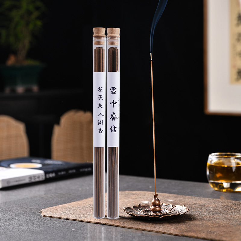 鹅梨帐中香沉香檀香龙脑香合香香家用供香室内香薰手工线香天然