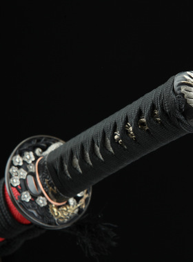 金属制刀剑花纹钢一体宝剑天梯纹烧刃日式影视兵器硬剑收藏未开刃