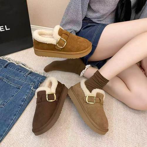 LL003秋冬新款加绒百搭时尚勃肯鞋