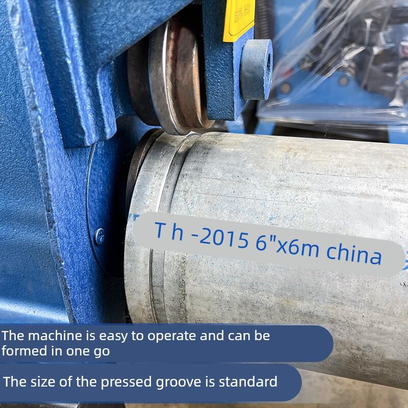 消防管道压槽机三件套镀锌钢管滚沟槽机无缝铁管电动液压割切管机