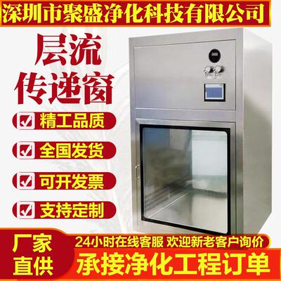 自净臭氧传递窗氙光传递柜升降传递窗医用层流传递窗落地传递窗