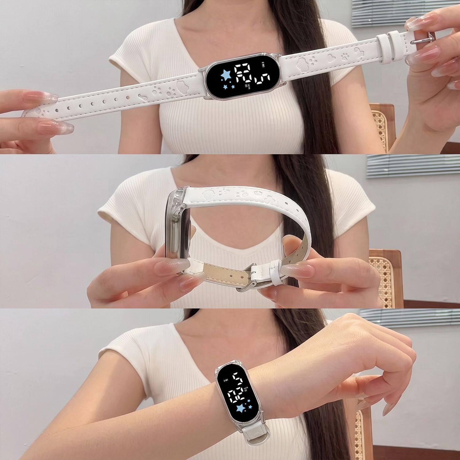 ins手表女颜哩猫初高中生