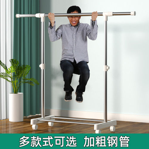 晾衣架落地移动小型挂卧