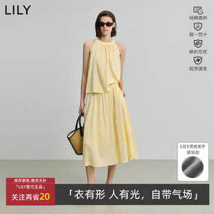 ART系列 两件式 LILY夏新款 度假风无袖 连衣裙125240C7627 女装