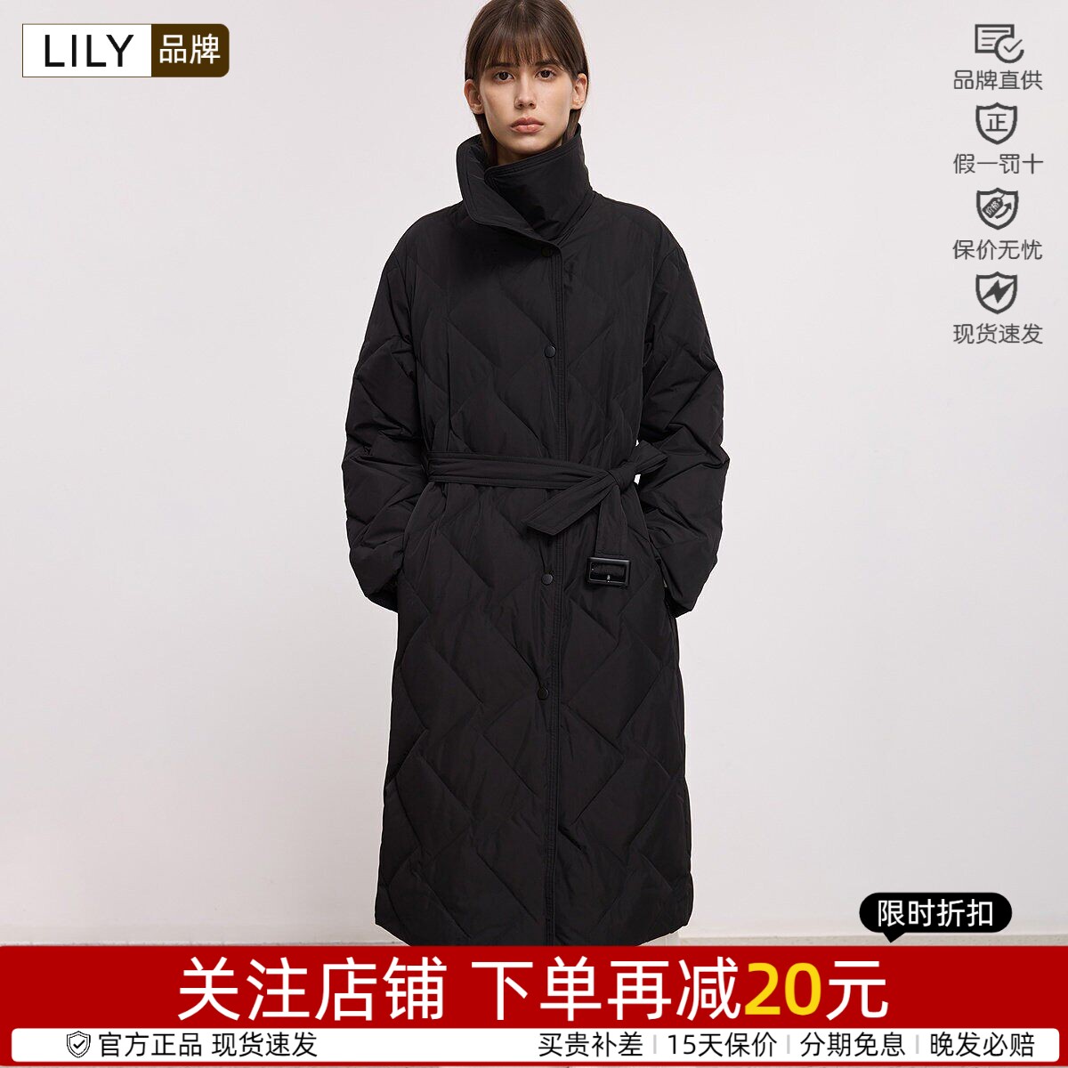 通勤聚酯纤维Lily/丽丽复古风