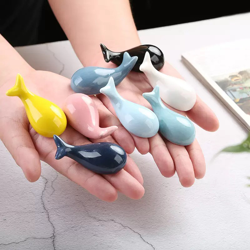 光祖创意动物笔搁鲸鱼笔搁毛笔架