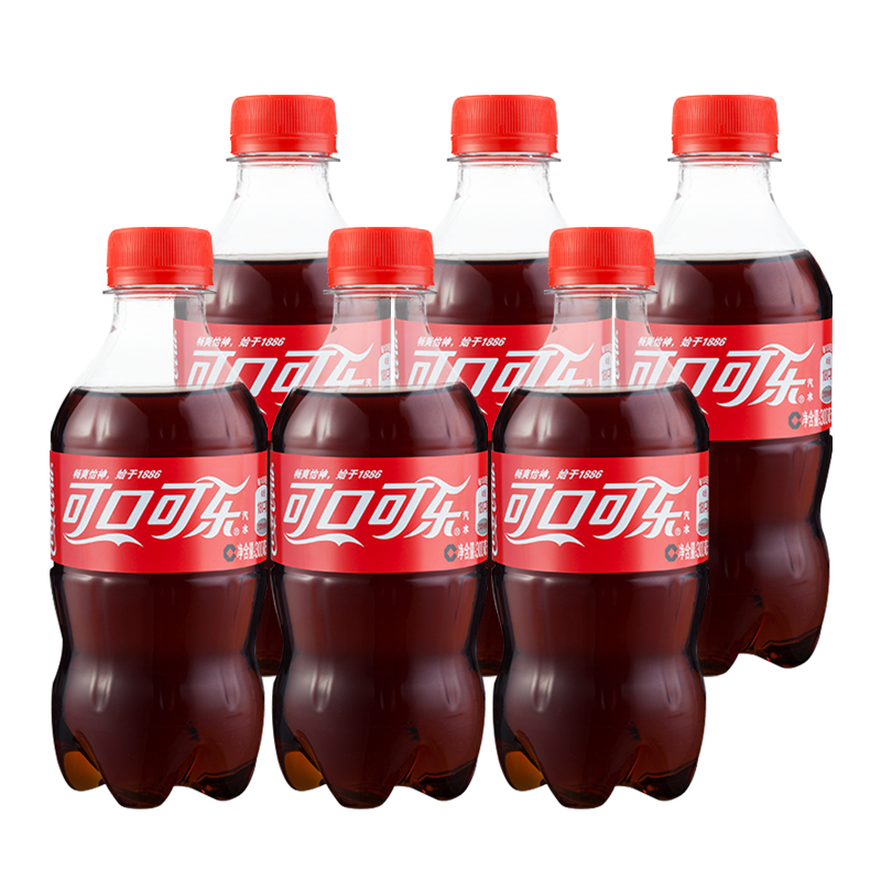 可口可乐300ml*12瓶汽水