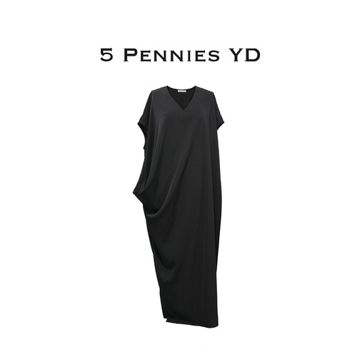 5PenniesYD不规则长款连衣裙
