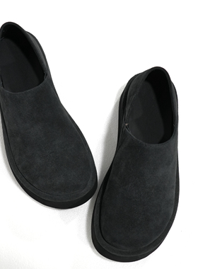 5 PENNIES YD设计师款原创秋季百搭休闲黑色懒人鞋52511228