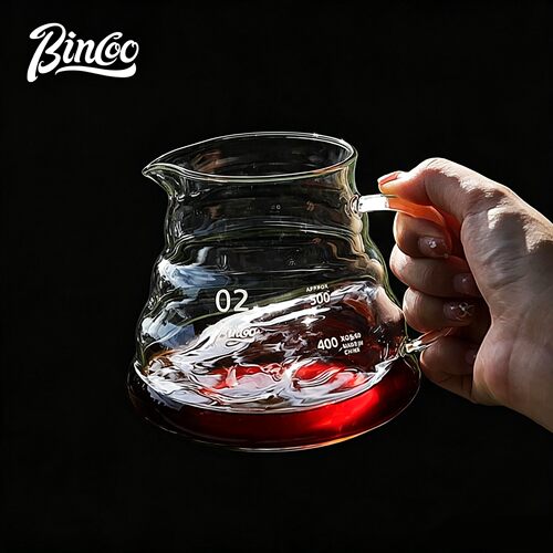 Bincoo玻璃咖啡手冲壶品鉴杯联名