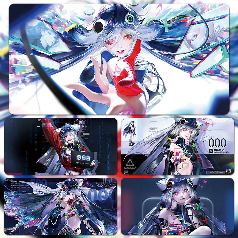 无期迷途鼠标垫超大号电竞游戏动漫二次元FPS专用键盘垫桌垫定制