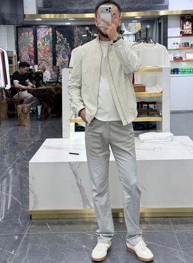 杰家哈林顿夹克 新款男士挺括有型不挑身材 LW38