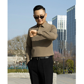 长袖 新款 polo衫 男暗扣高级翻领polo衫 t恤GT18 秋季 男2025新款 男士