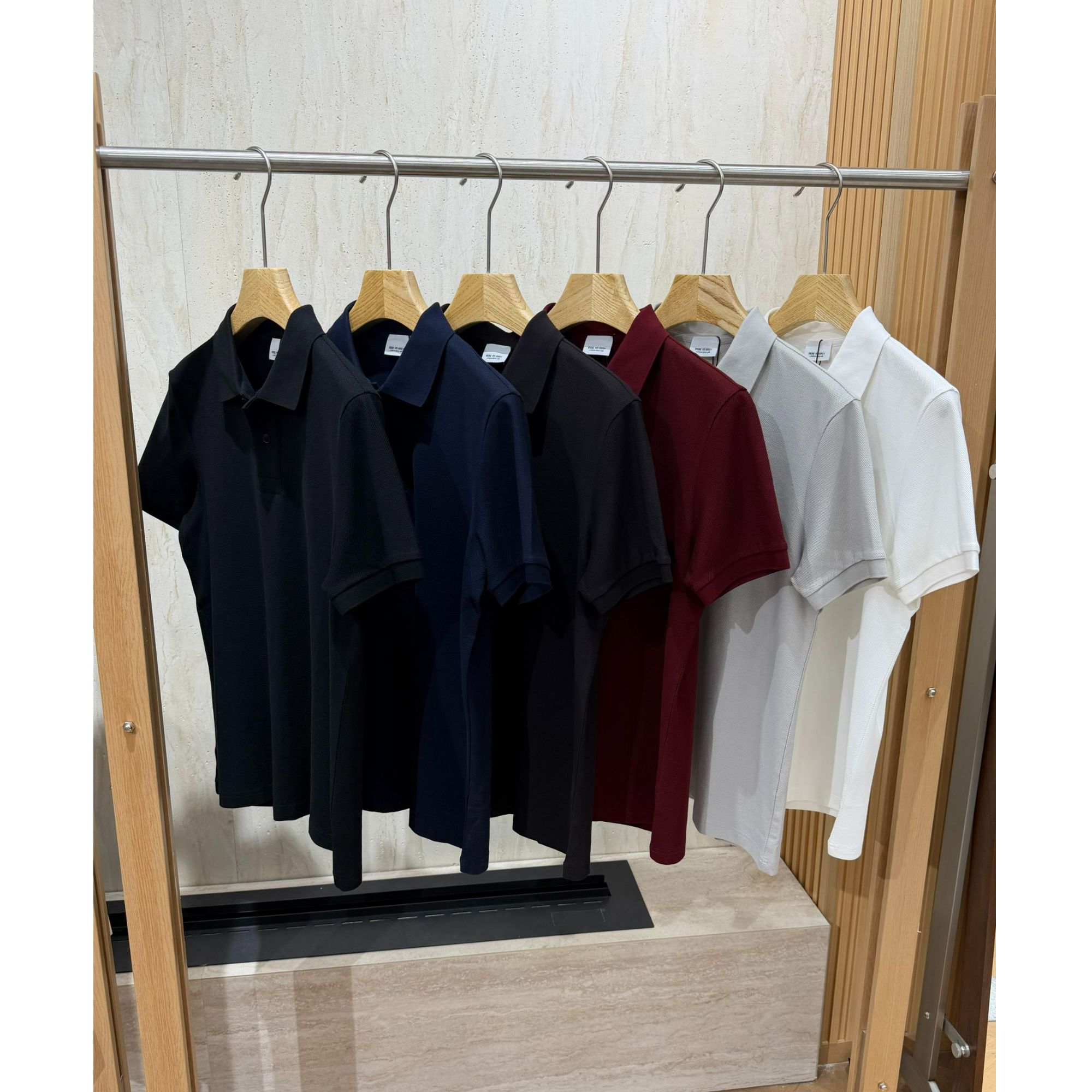【雅感珠织】男士基础款翻领 Polo 重磅网眼棉亲肤百搭上衣 LT29