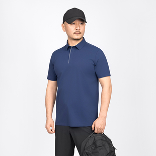 脚衩撞色拼接设计翻领短袖 男士 新款 polo衫 GT79 夏季
