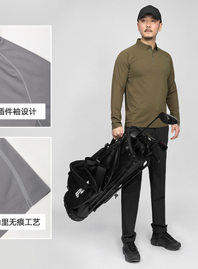 秋季男士polo衫新品男士长袖polo衫男翻领暗扣长袖polo衫男 GT45