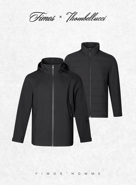 随心场景切换 冬季新款男士鹅绒三合一户外通勤羽绒服 HW84