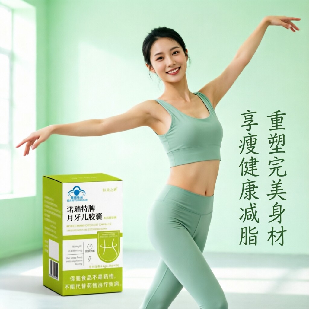 瘦的快中年产后肥胖修复发福胳膊腰腿粗代谢慢减重月牙儿胶囊30粒