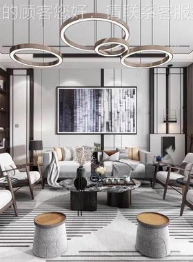 发厂家直销新中布艺现代94304简约客厅沙发酒沙店轻式奢沙发