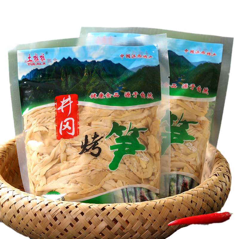 土啦啦江西特產糯米筍碳烤筍尖