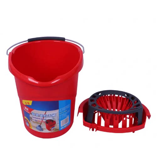 多功能水桶连拧干器耐用蓝色拖把头拧干器挤微拖把桶省力包邮送达