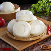 陇禾源手工扁馒头老面馒头甘肃传统冬小麦碱面馒头蒸馍袋装 包邮