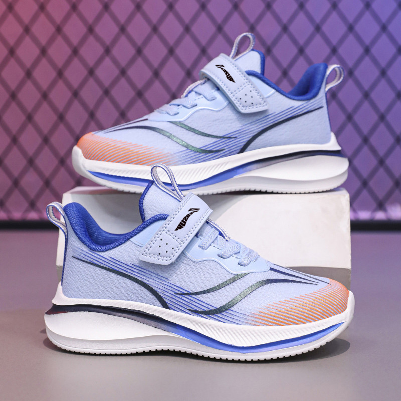 赤兔男童鞋秋季网面透气跑步鞋潮