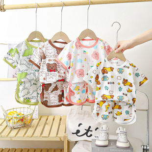 儿童短袖短裤套装夏季T恤套装纯棉新款男童夏款衣服薄款男女童衣