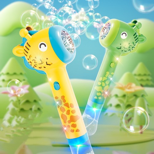 网红长颈鹿吹泡泡机玩具男孩女孩