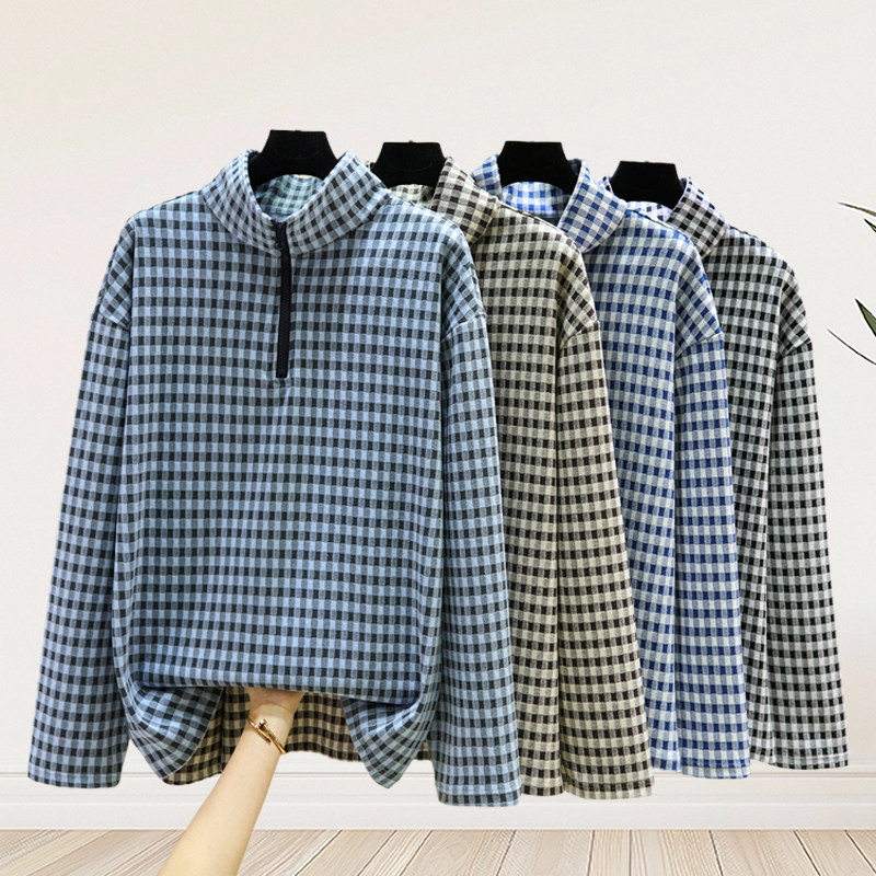 秋冬德绒长袖t恤打底衫