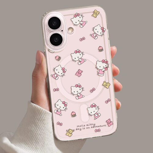 猫咪磁吸手机壳女生高颜值适用ip