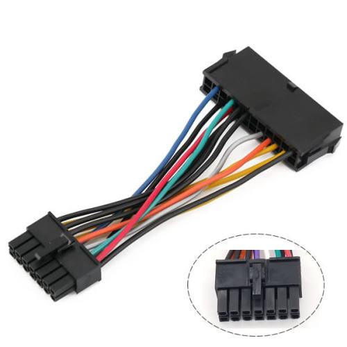 联想24P转14P转接线ATX24针转14 针Q77 B75 A75 Q75主板供电线