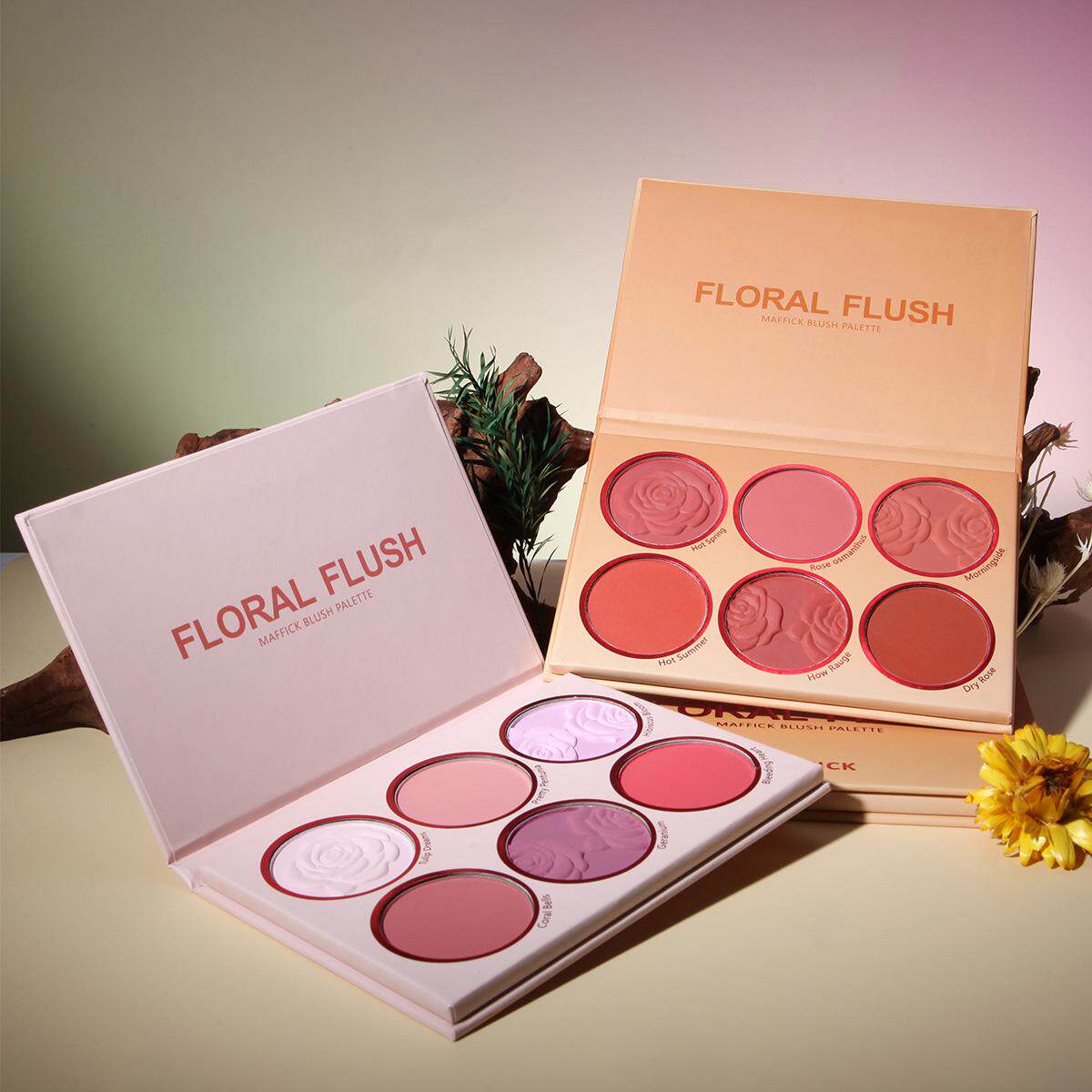 MAFFICK Flower Blush Palette: Your Matte Red Beauty Steal! - Buy from Taobao, China | Shopme Agent