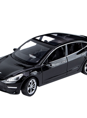 特斯啦Model3车模仿真轿车
