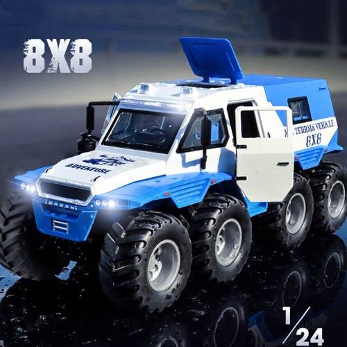 124公安警察车八轮越野车征服者