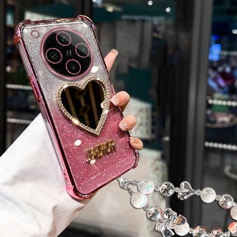 OPPOFindX8手机壳创意带镜子硅胶