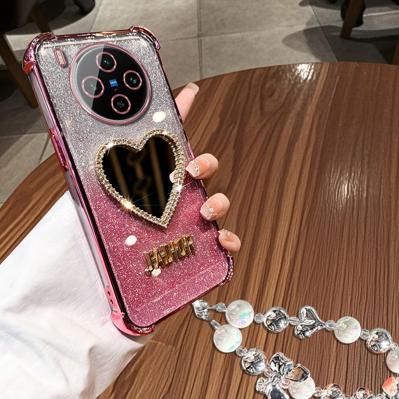 适用于vivoX300系列镜子女款软壳