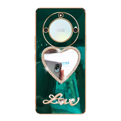 荣耀X50硅胶时尚个性镜面保护套